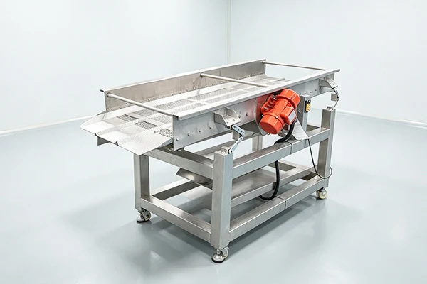 Máquina vibratoria continua de desaceitado