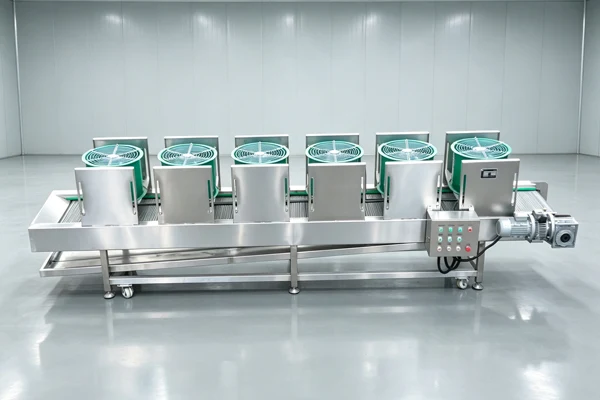Secadora industrial de flujo axial