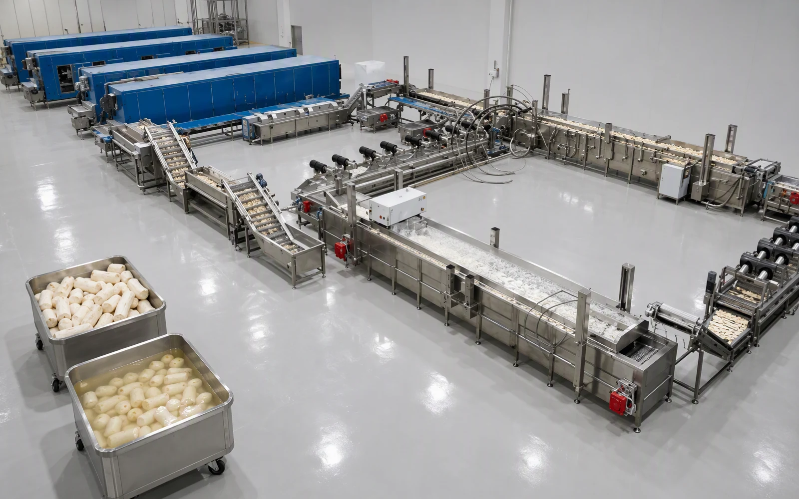Línea de Producción de Chips de Yuca