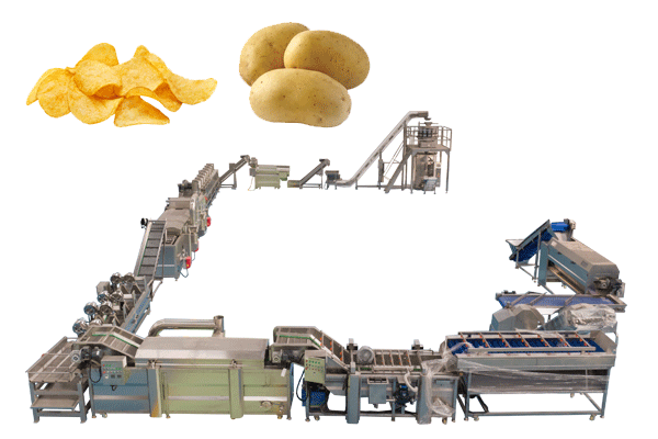 Línea de Producción de Papas Chips